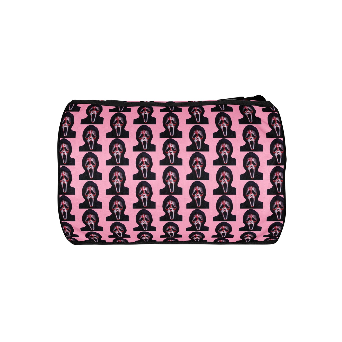 Pink Ghostface gym bag