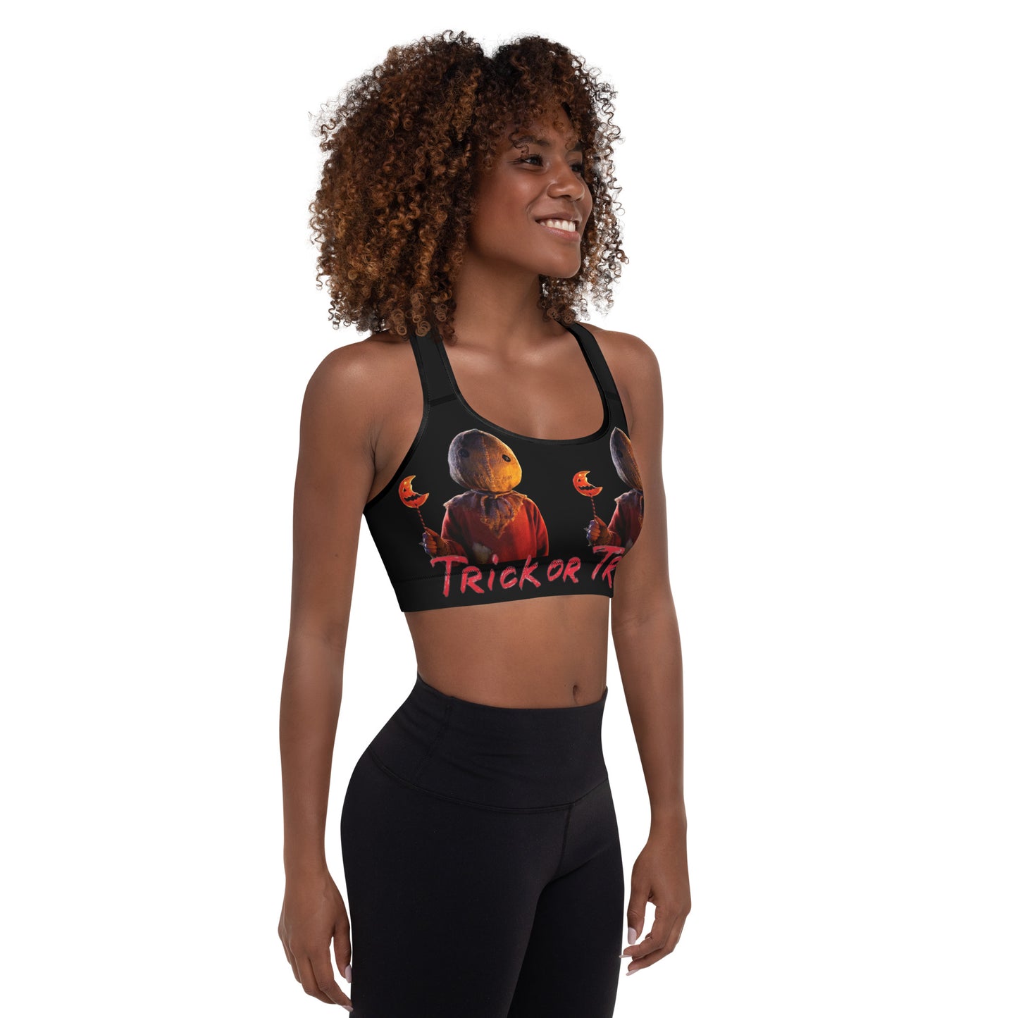 TRICK OR TREAT Padded Sports Bra