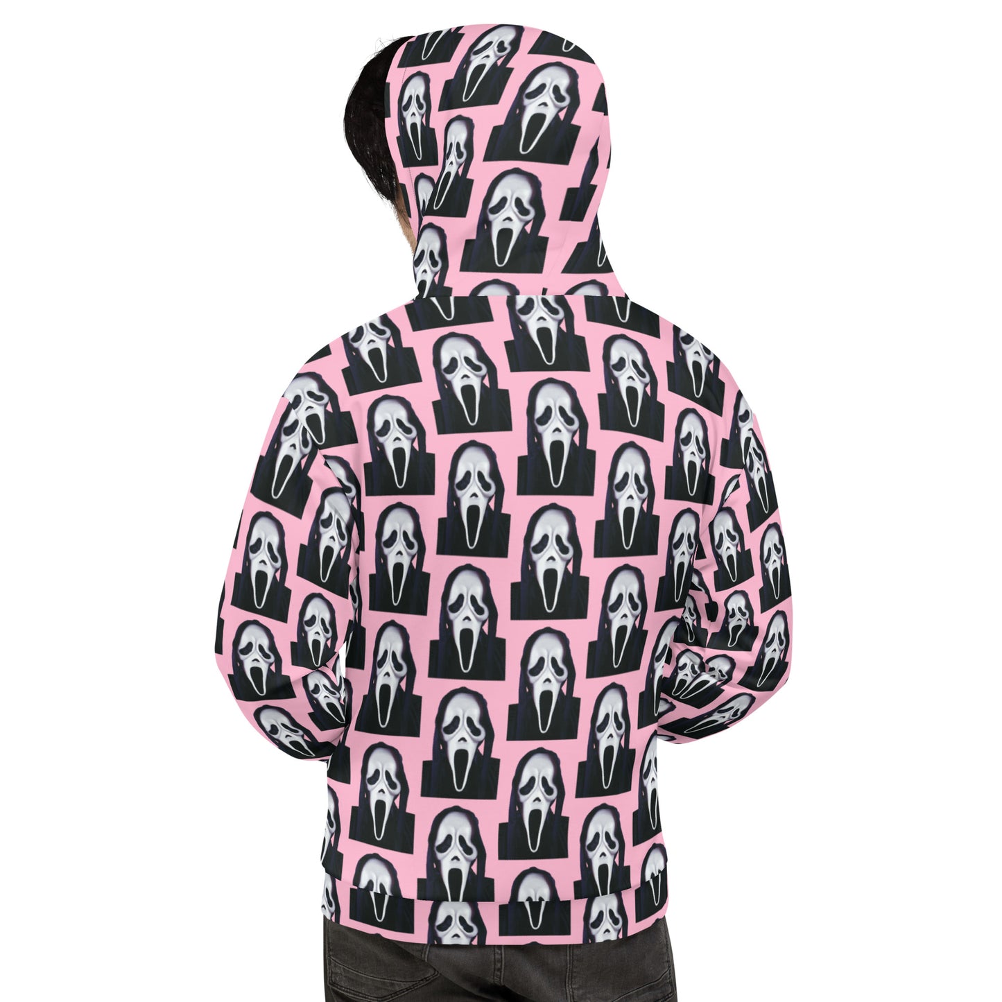 Pink Ghostface Unisex Hoodie