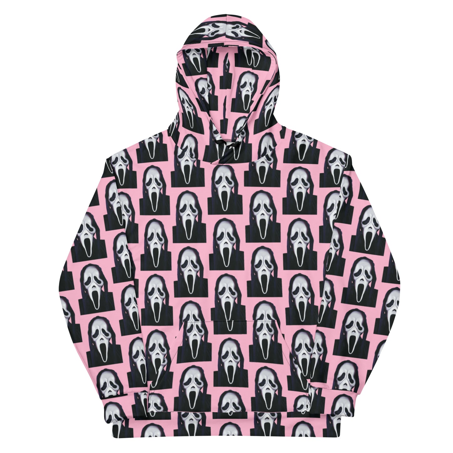 Pink Ghostface Unisex Hoodie