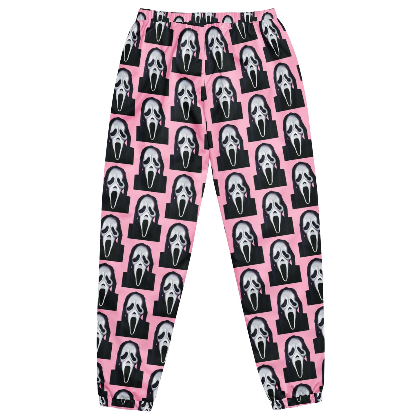 Pink Ghostface track pants