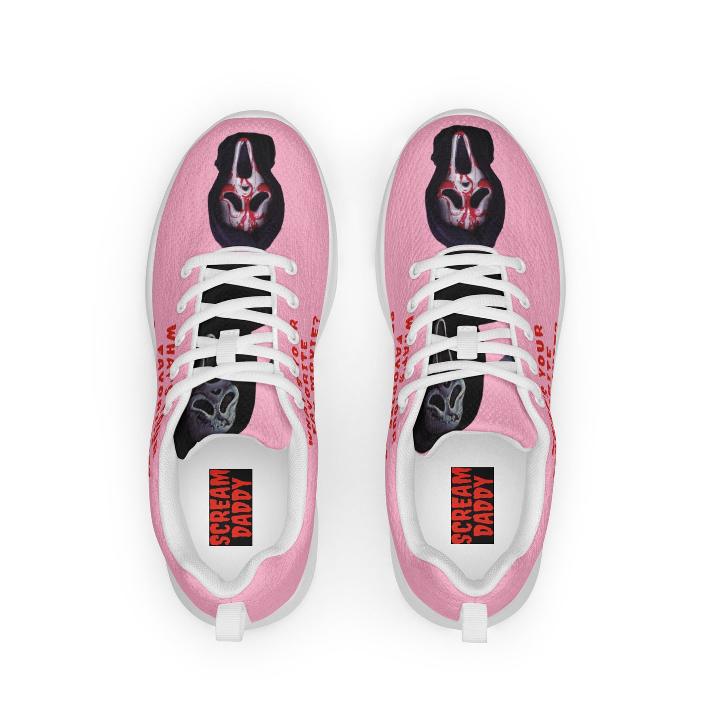 Pink Ghostface Women’s athletic shoes