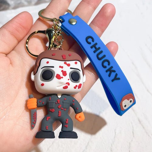 Horror Movie Keychain Cosplay Horror