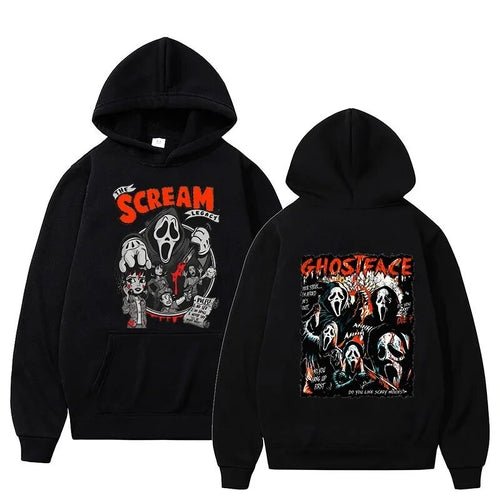 Scream VI Ghostface Women Hoodie Horro Sweatshirt Felpa Moletom