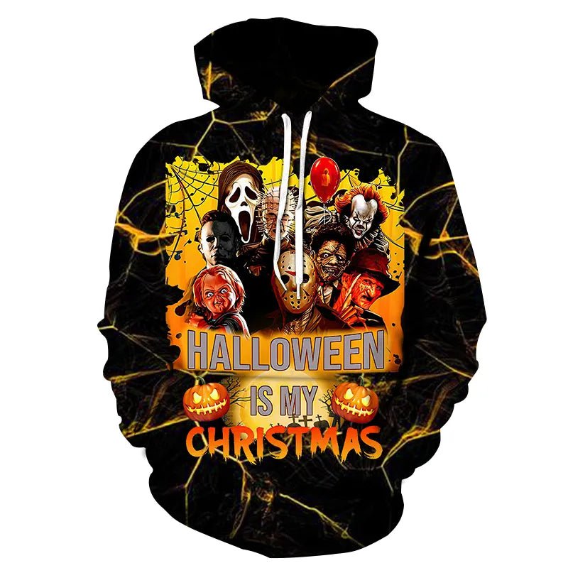 Halloween Kills Horror Movie Michael Myers 3D Print Hoodie Sweatshirts