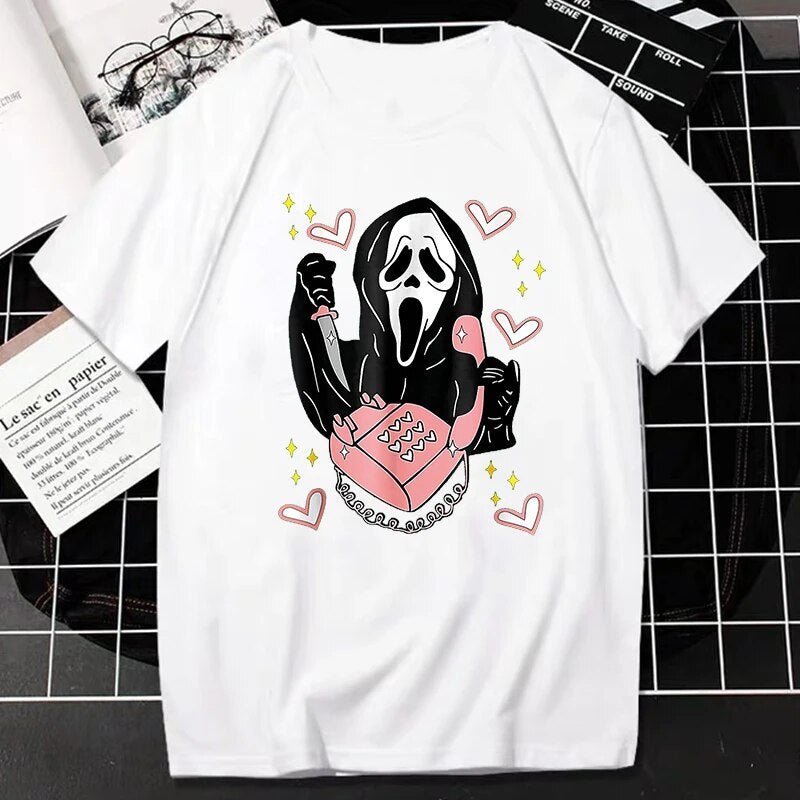 Women Fashion Punk Clothing Boy Girl Halloween Cool Streetwear Gothic