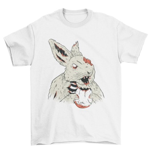 Horror bunny t-shirt design