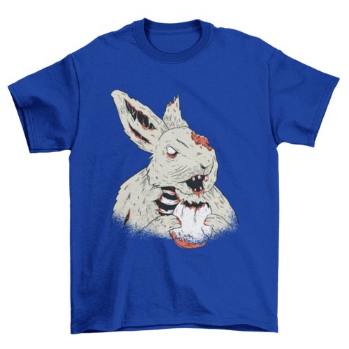 Horror bunny t-shirt design