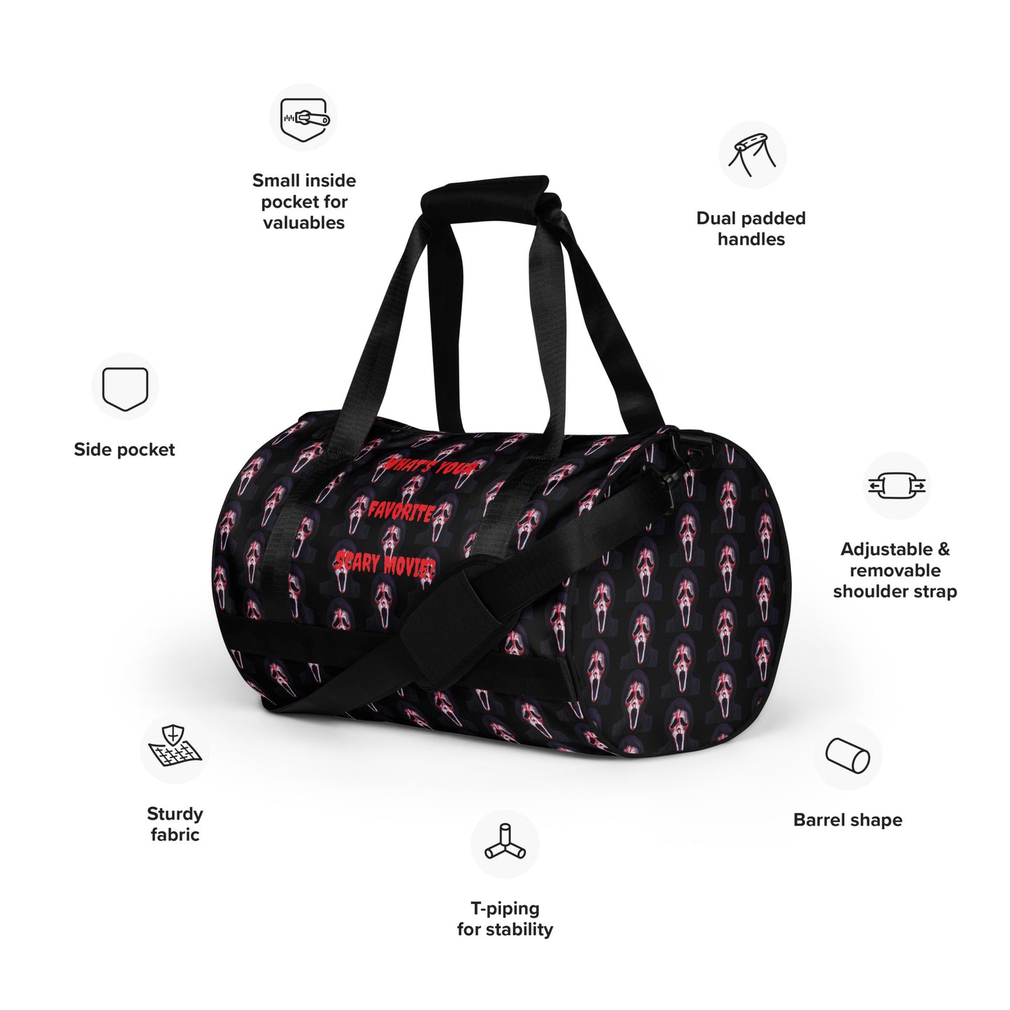 GhostFace Gym Bag