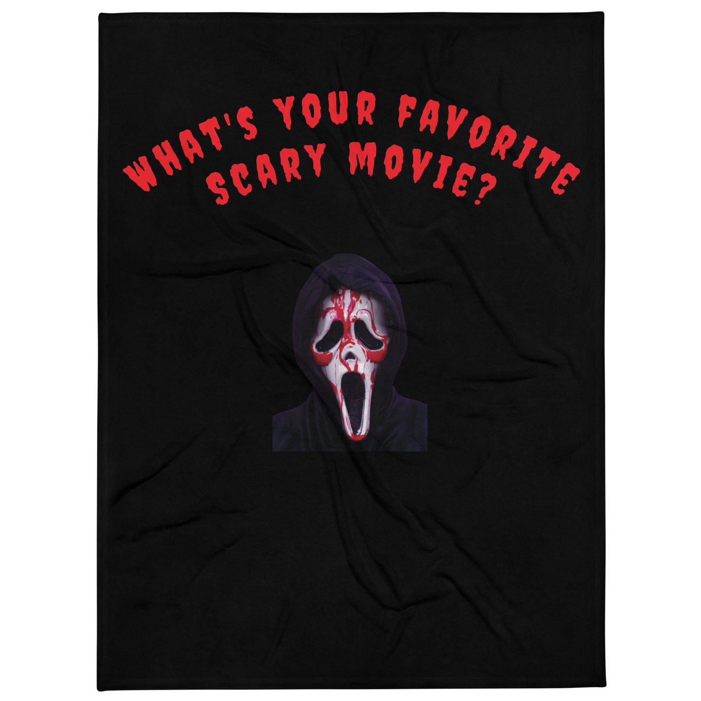 Ghostface Throw Blanket