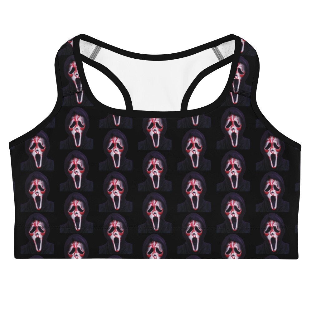 Bloody Ghostface Sports Bra