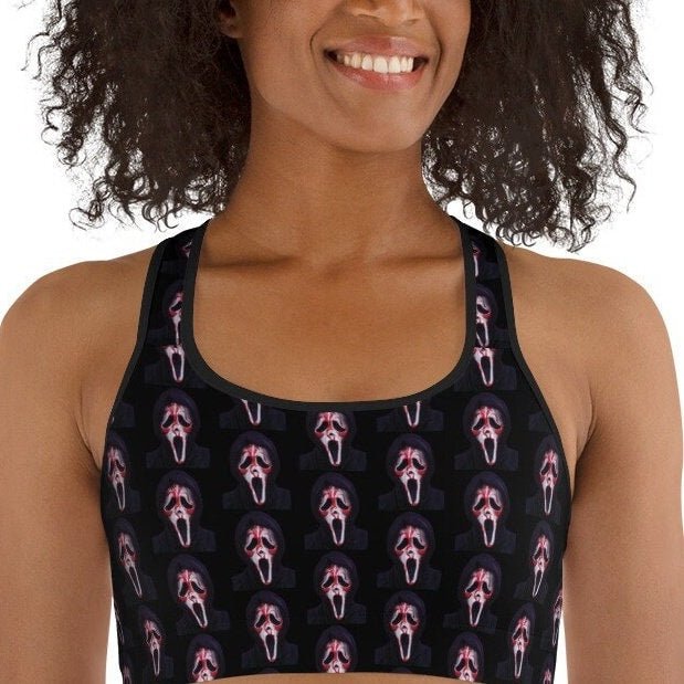 Bloody Ghostface Sports Bra