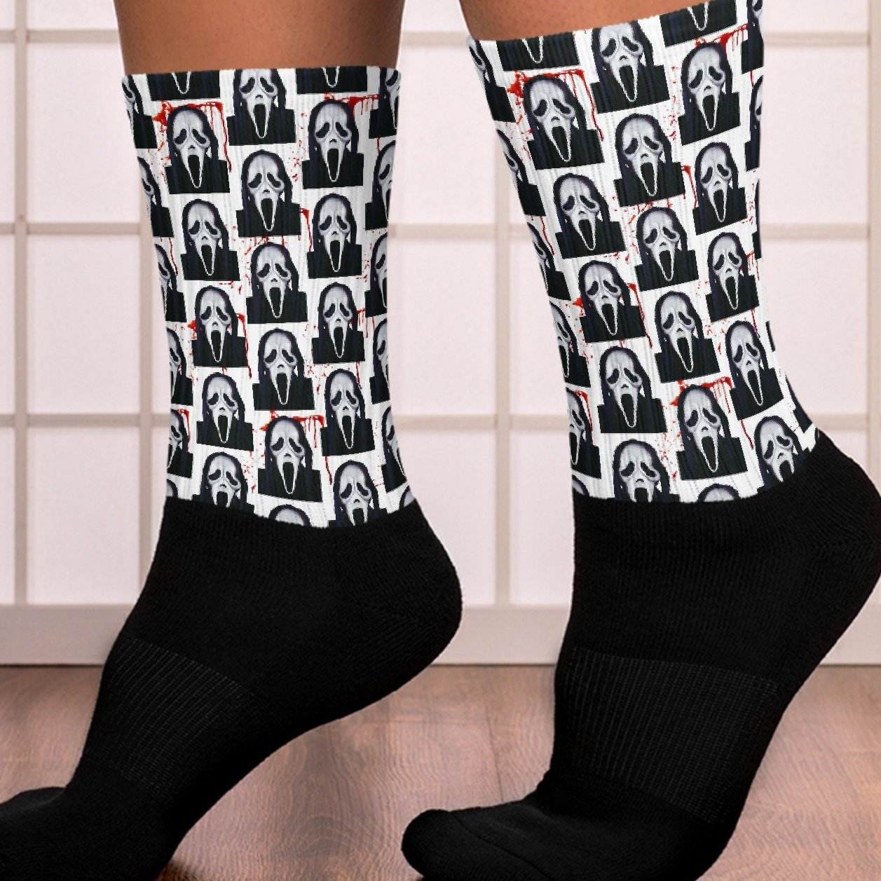 Bloody Ghostface Socks