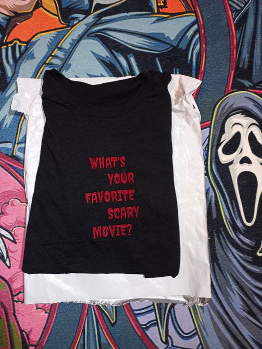 What's Your Favorite Scary Movie Unisex T-shirt