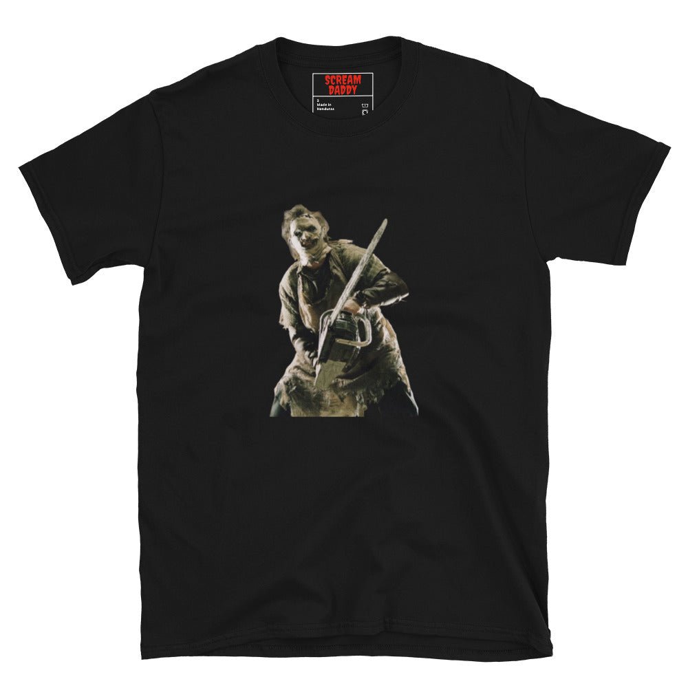 Leather Face Short-Sleeve Unisex T-Shirt