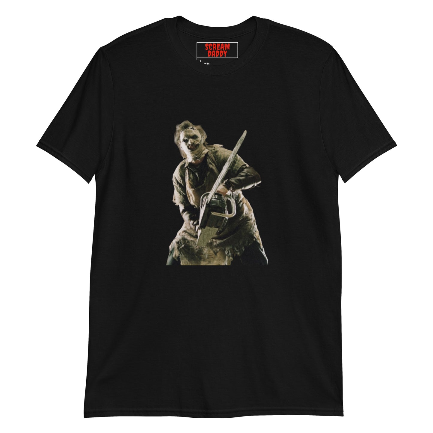 Leather Face Short-Sleeve Unisex T-Shirt