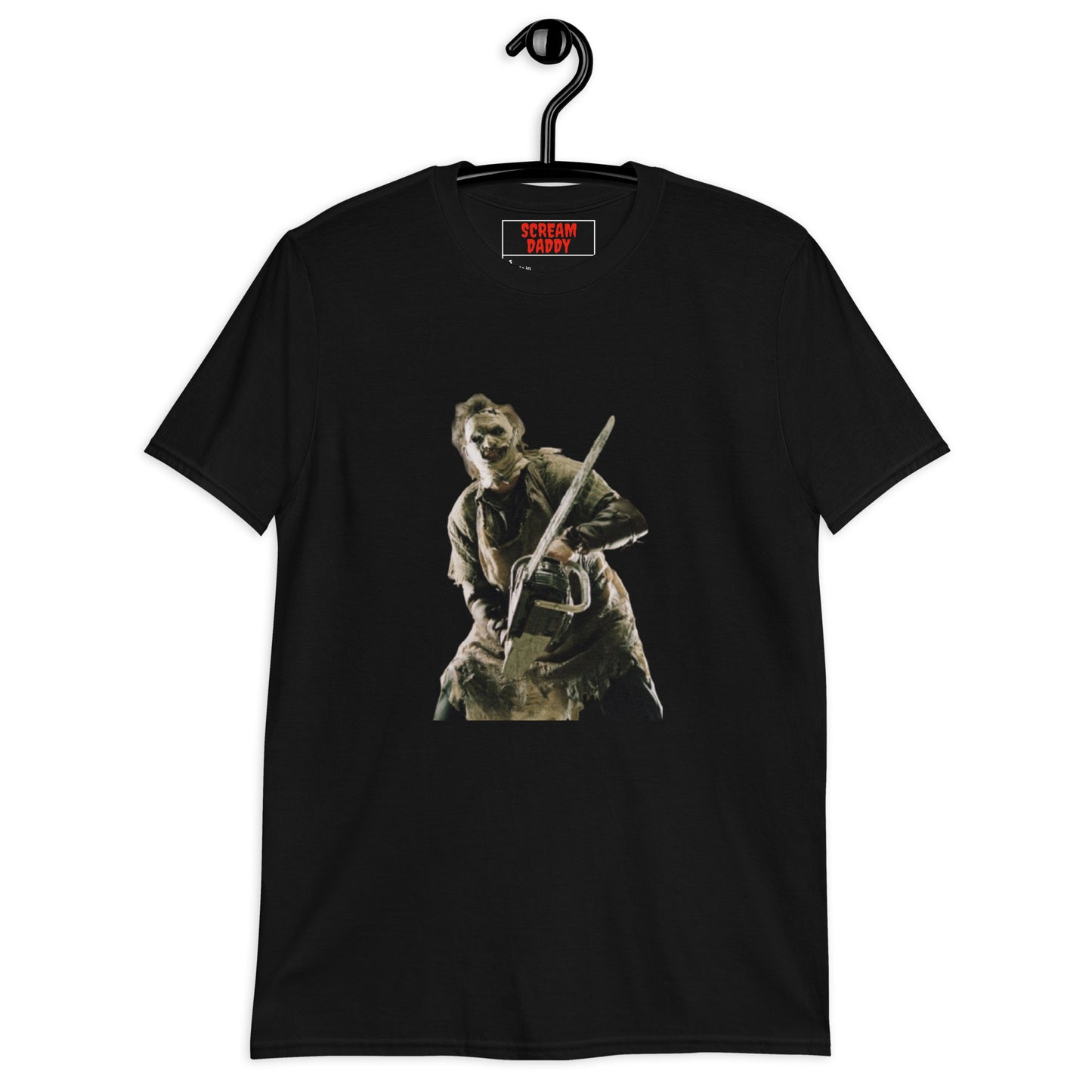 Leather Face Short-Sleeve Unisex T-Shirt